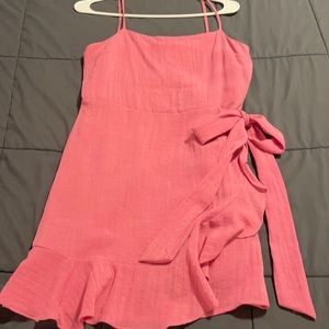 Cotton Candy LA pink cocktail dress. Size medium.